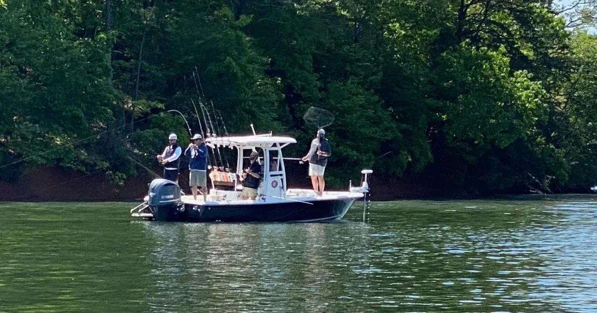 During hookups: We coach every angler on fish control and landing so fewer fish are lost. services