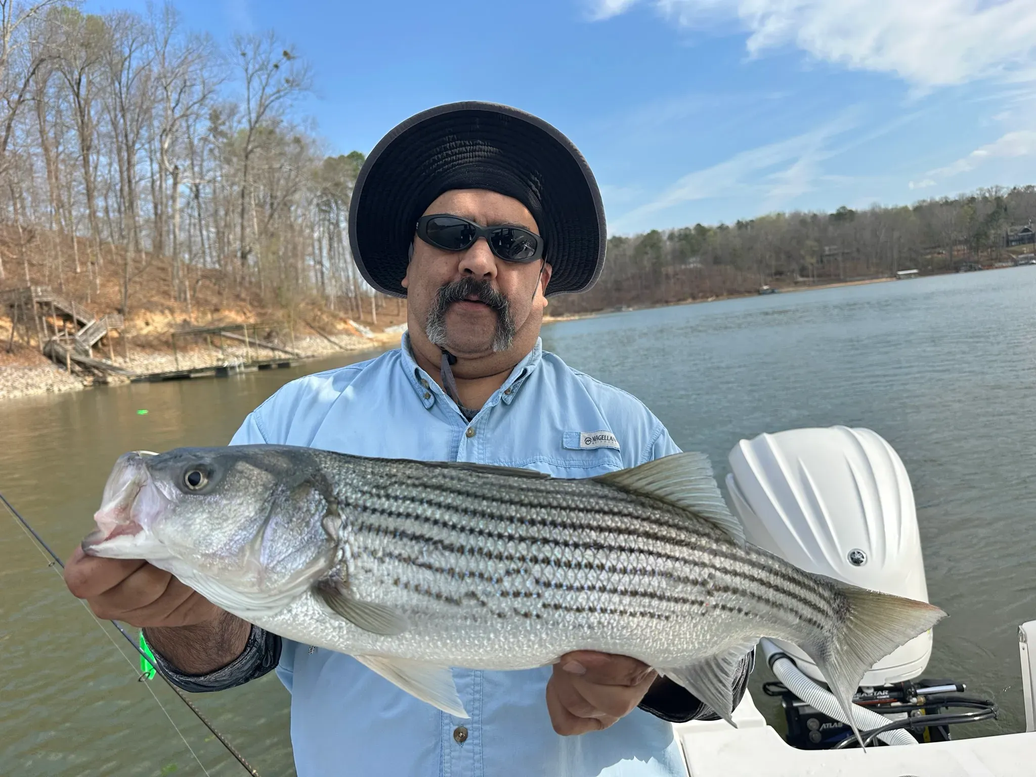 Lake Lanier fishing — March 2026