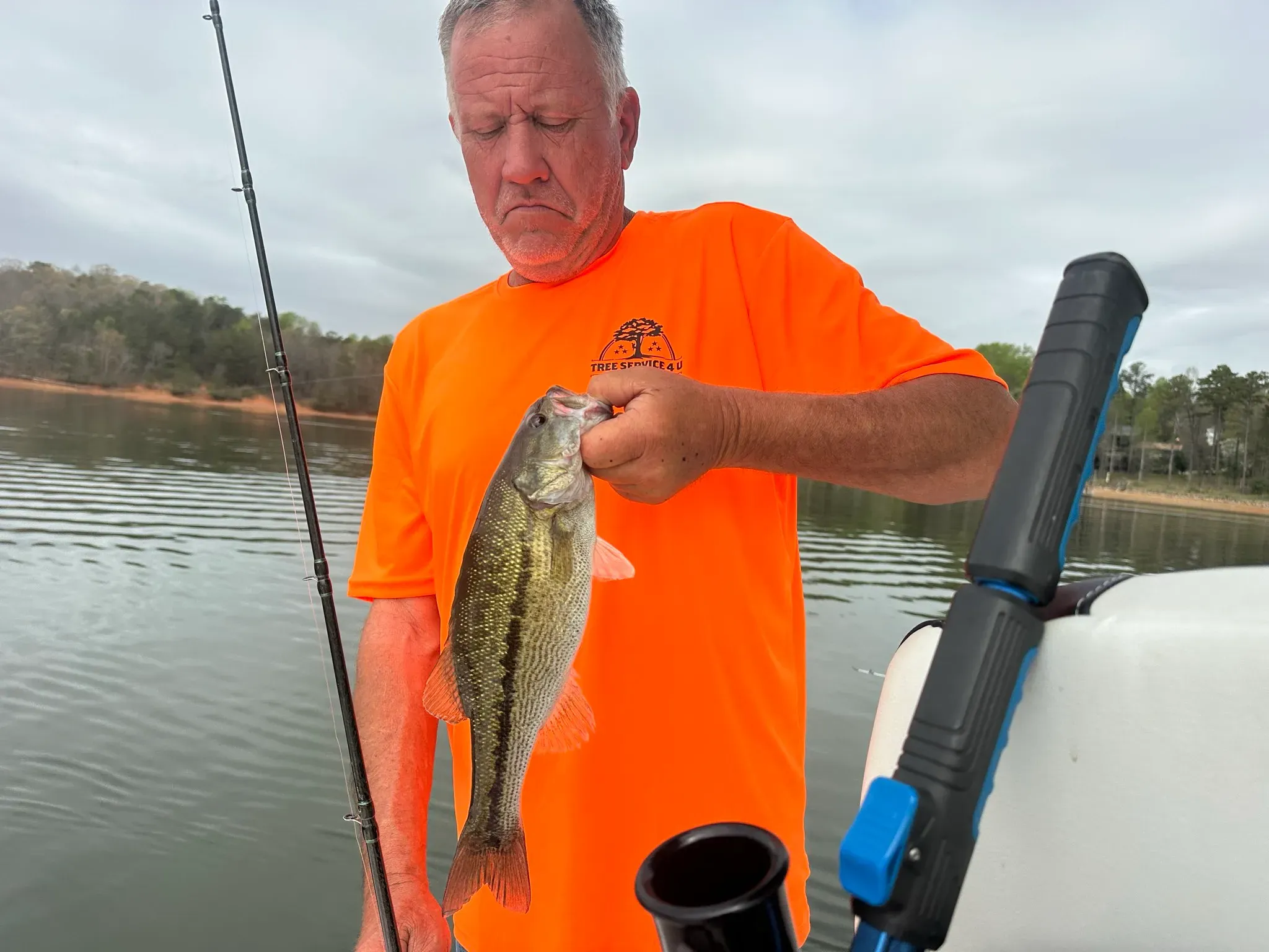 Lake Lanier fishing — March 2026