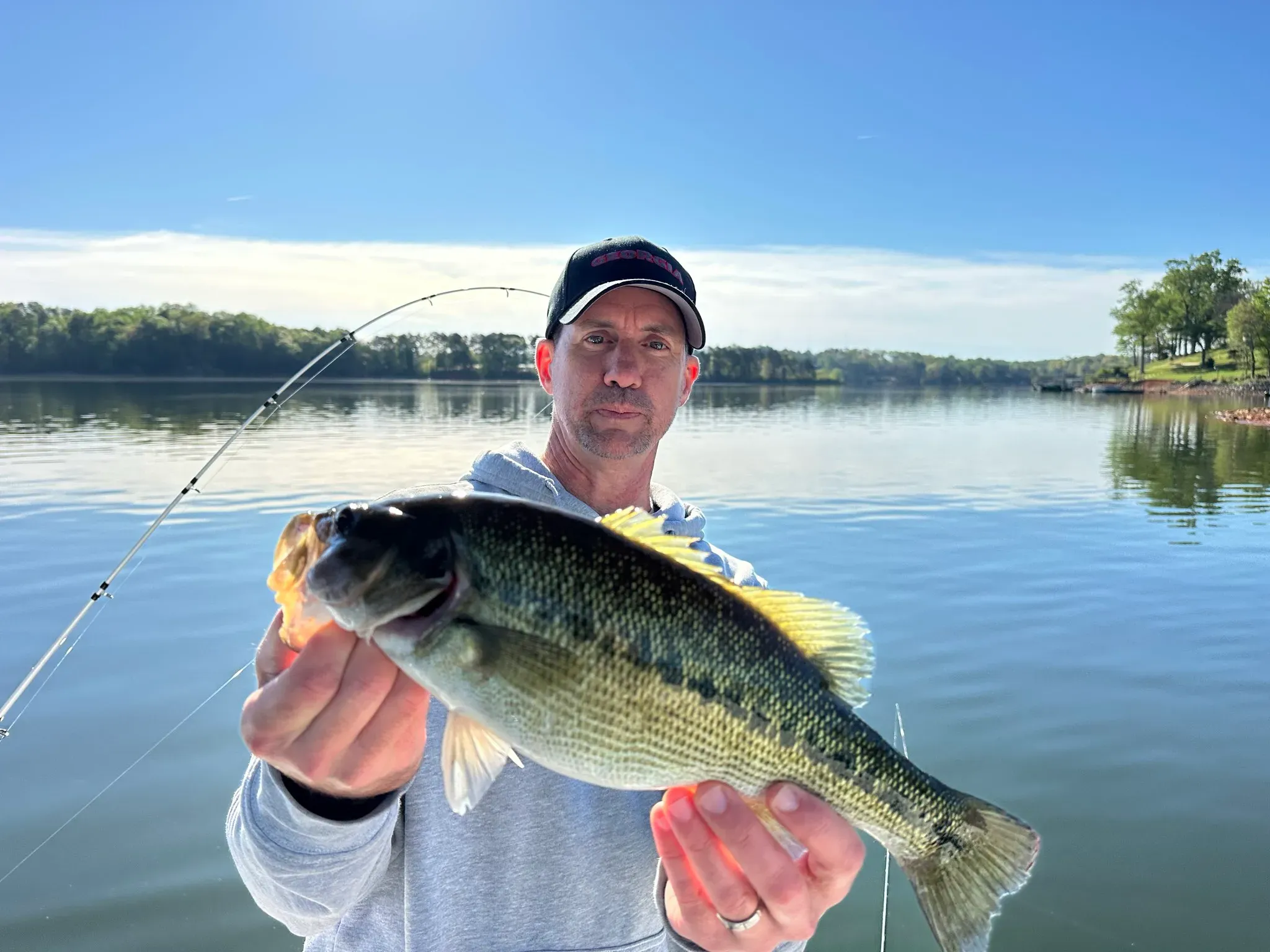 Lake Lanier fishing — April 2026