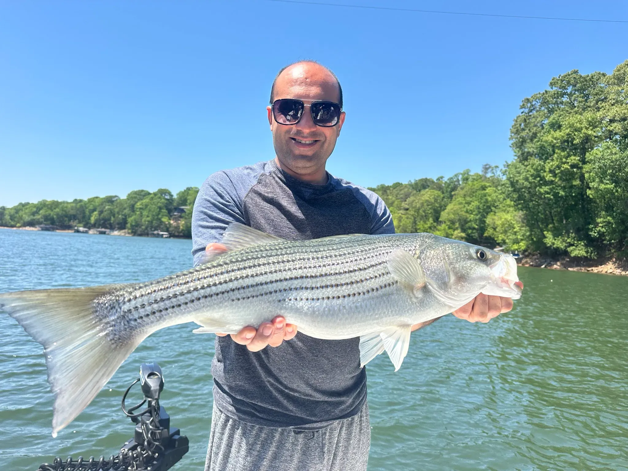 Lake Lanier fishing — April 2026