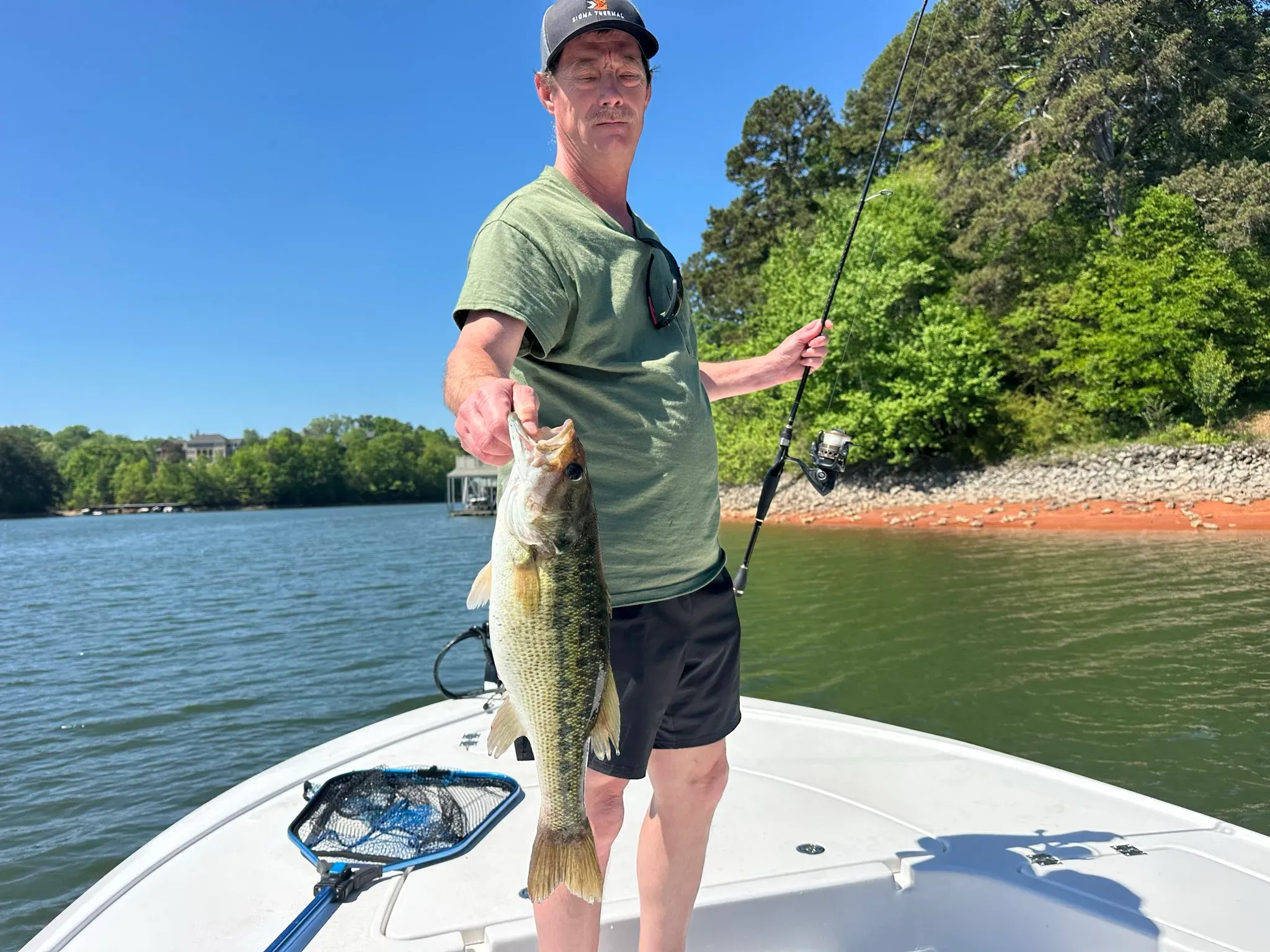 Lake Lanier fishing — April 2026