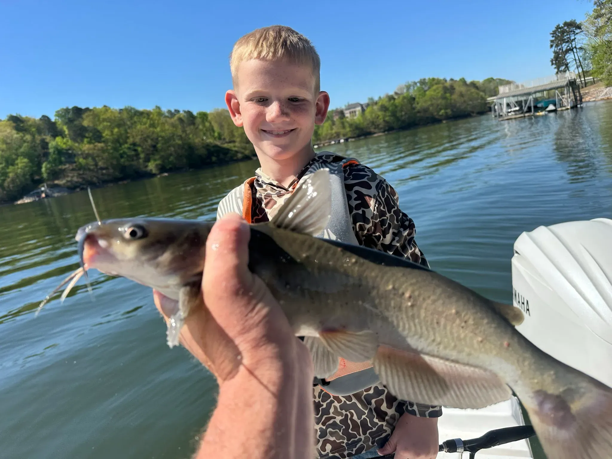 Lake Lanier fishing — April 2026