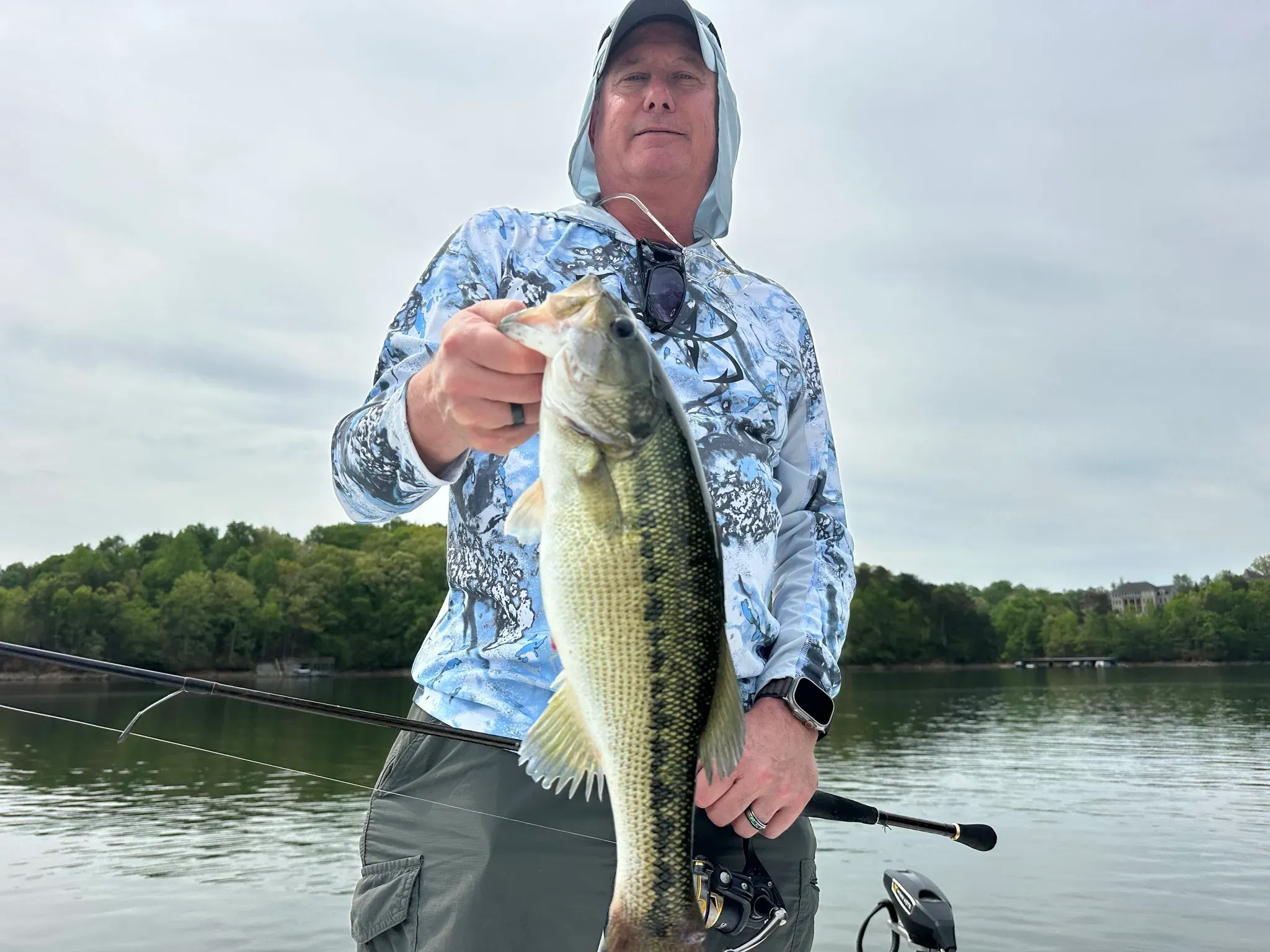 Lake Lanier fishing — April 2026