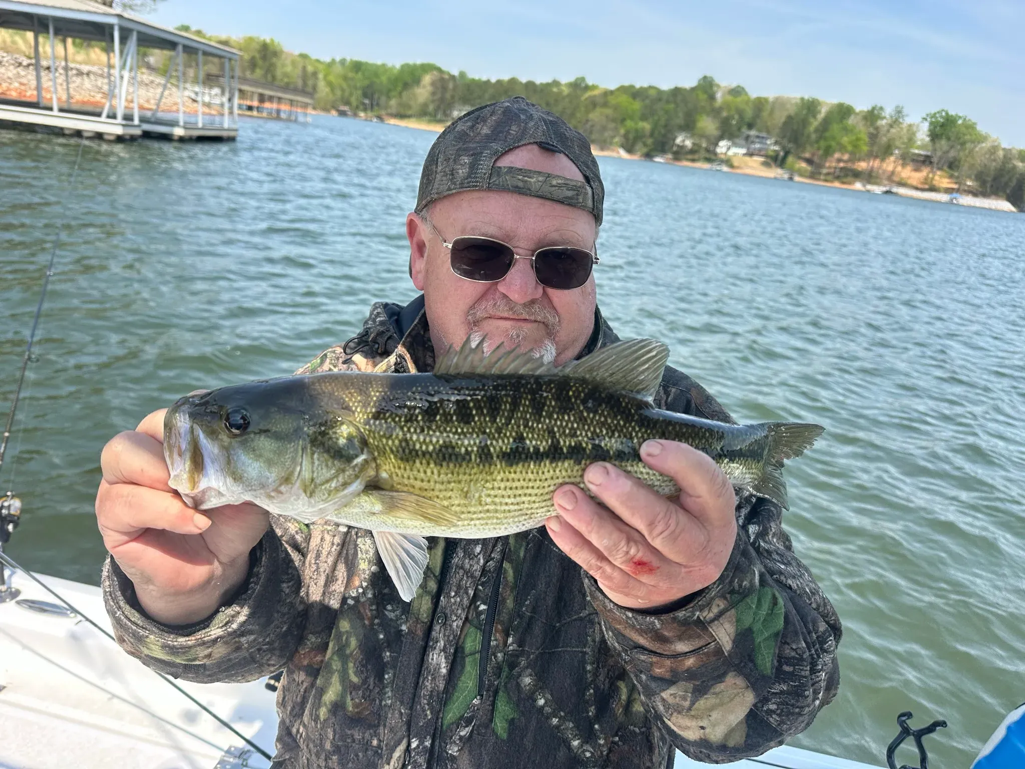 Lake Lanier fishing — April 2026
