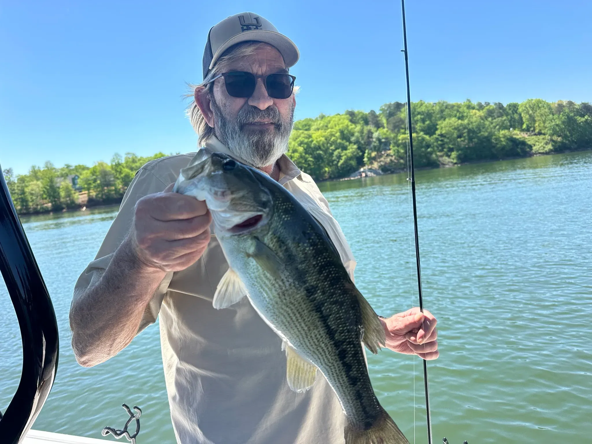 Lake Lanier fishing — April 2026
