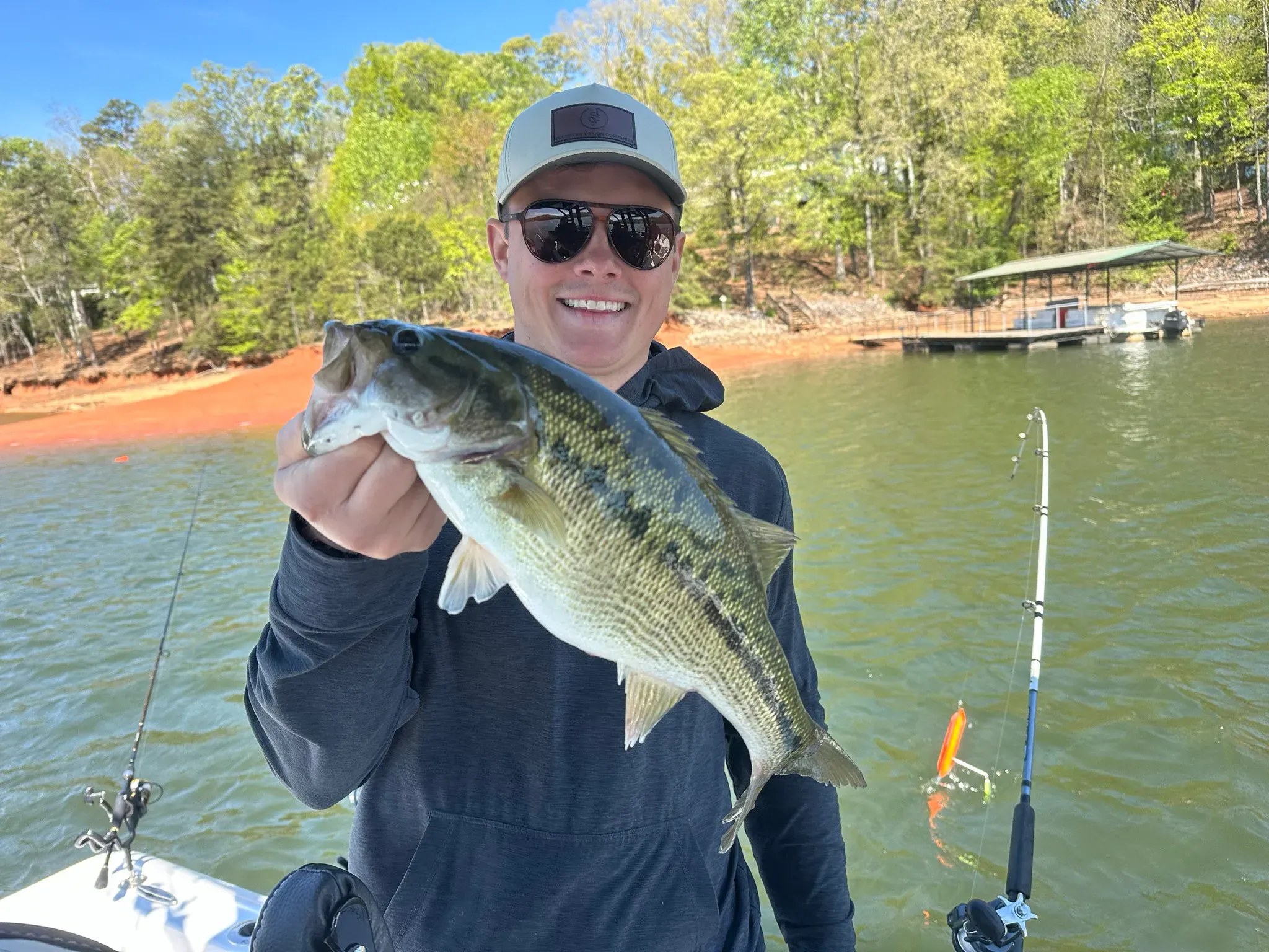 Lake Lanier fishing — April 2026