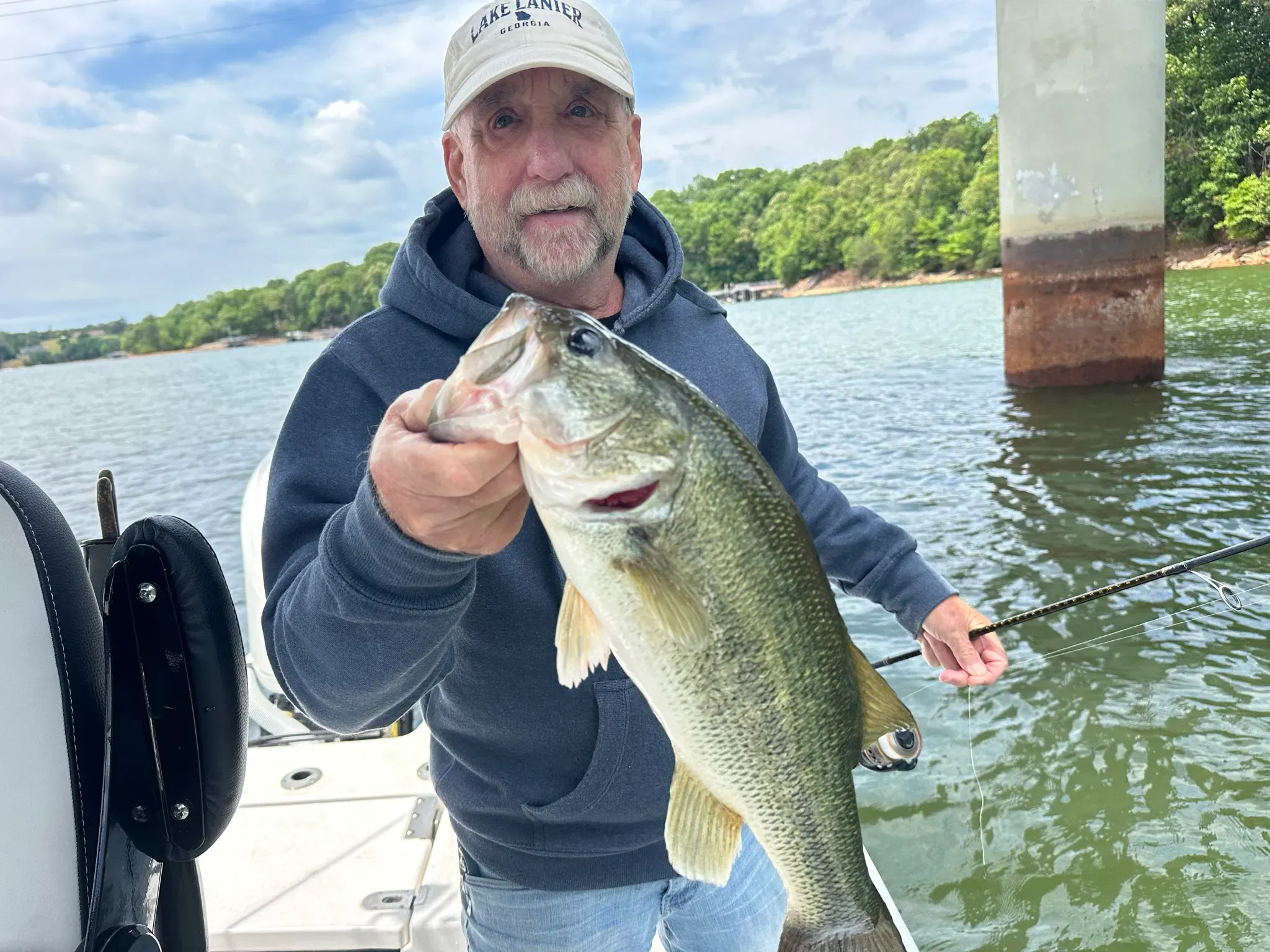 Lake Lanier fishing — May 2026
