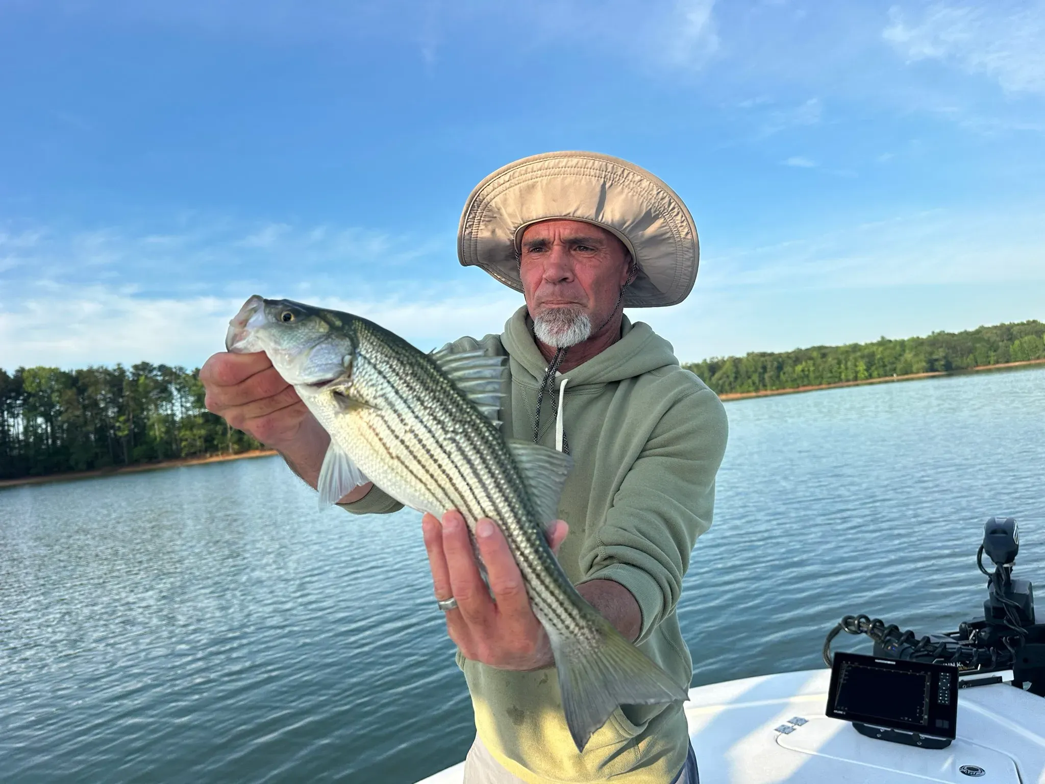 Lake Lanier fishing — June 2026