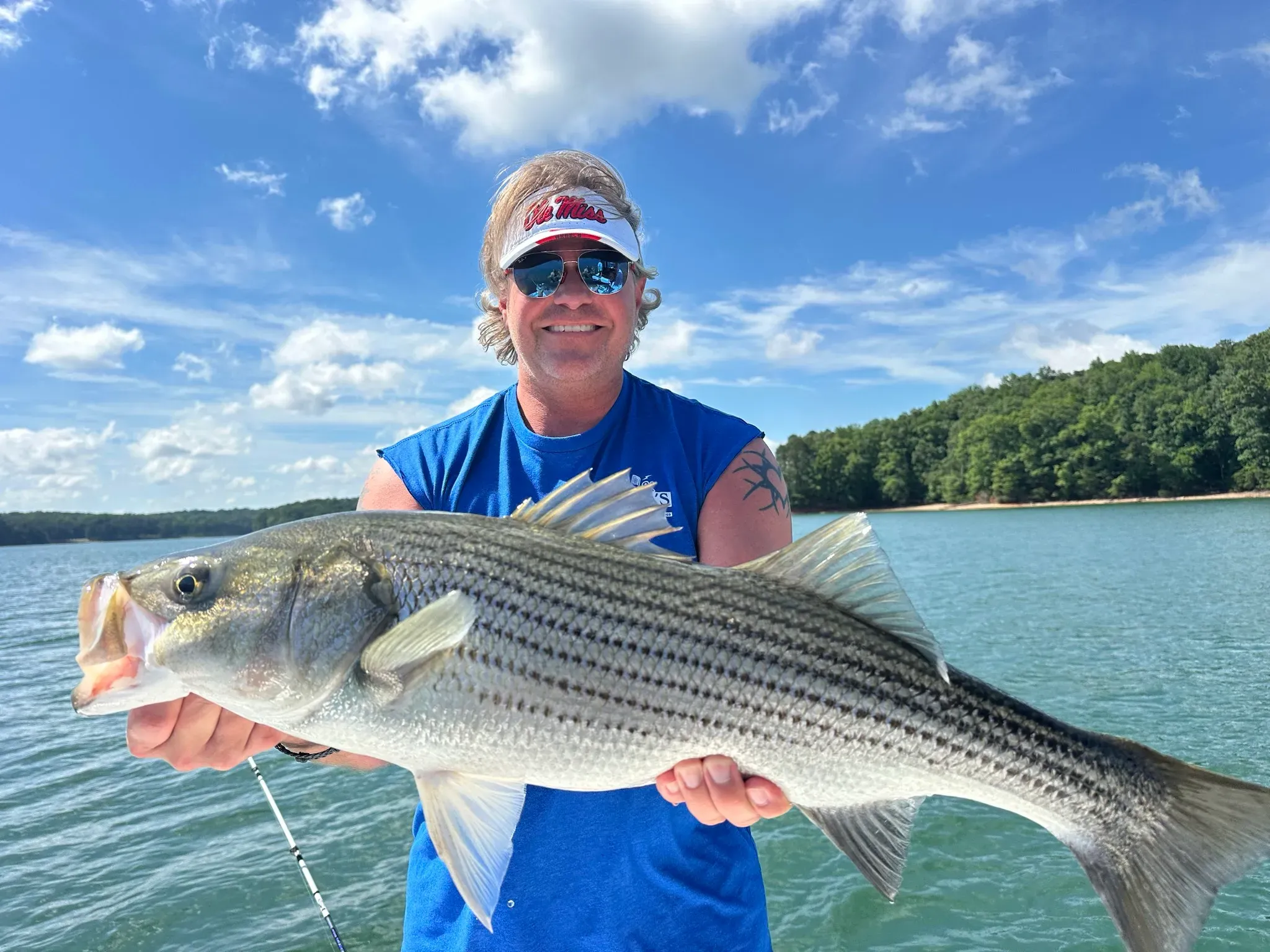 Lake Lanier fishing — June 2026