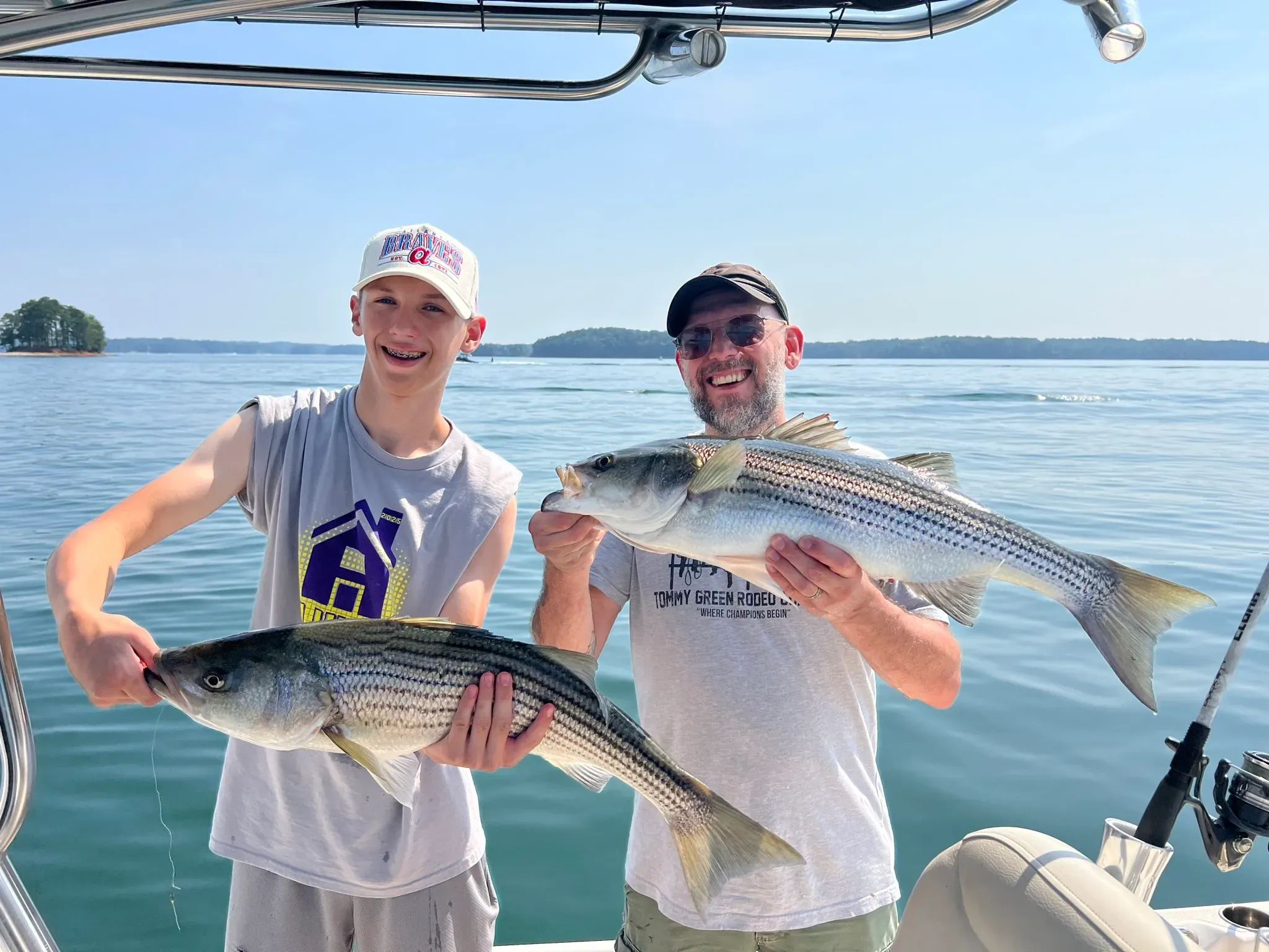 Lake Lanier fishing — July 2026