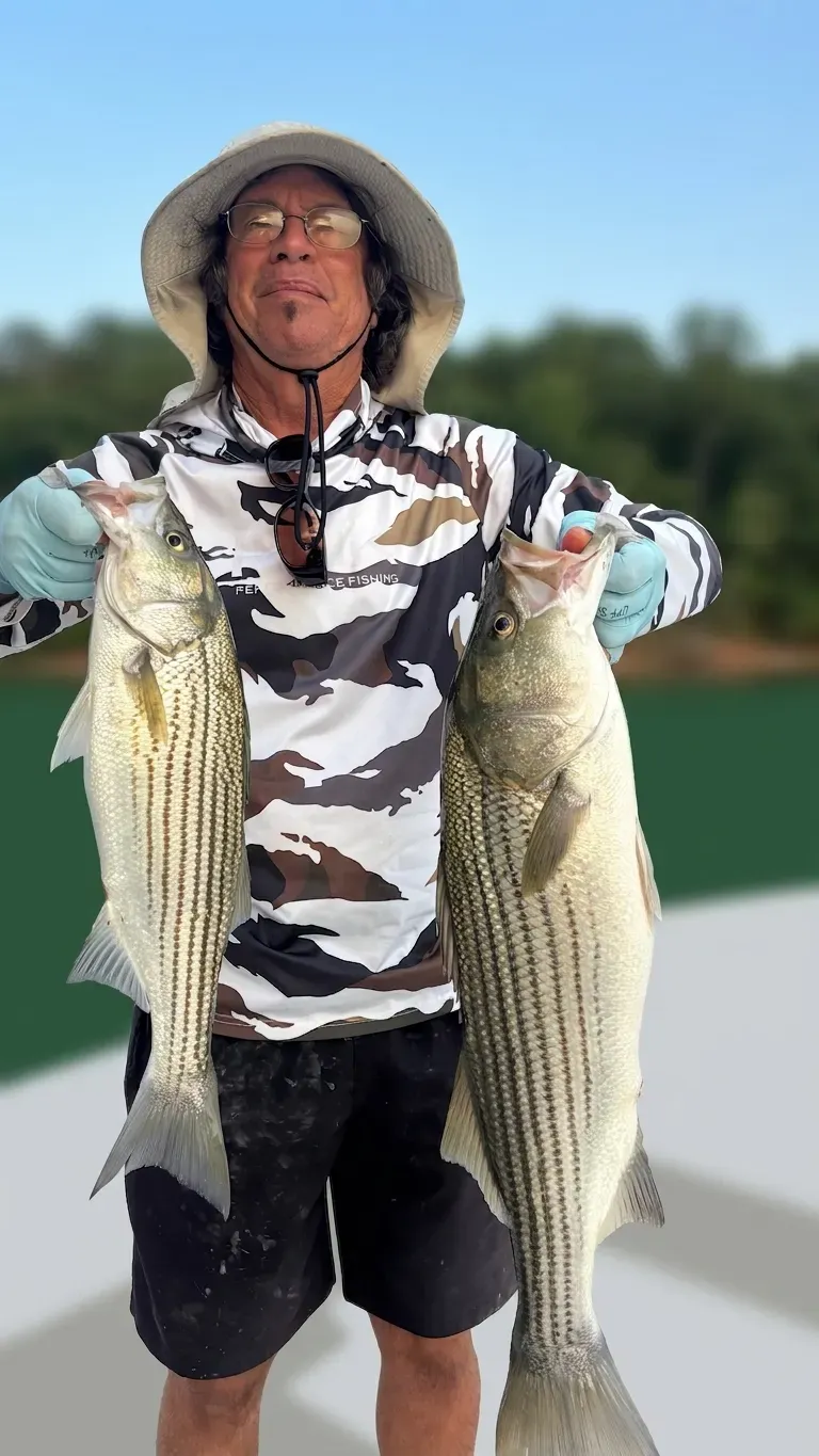 Lake Lanier fishing — July 2026
