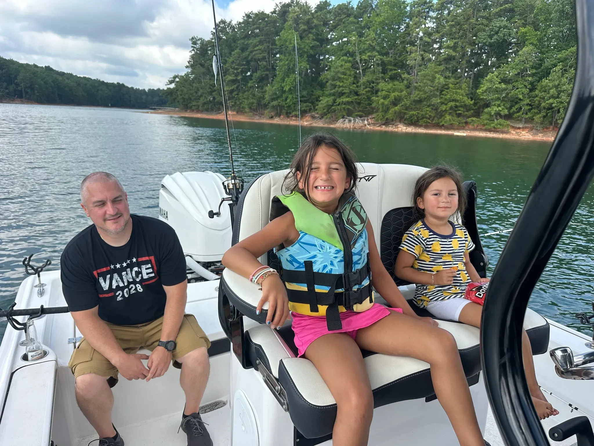 Lake Lanier fishing — July 2026