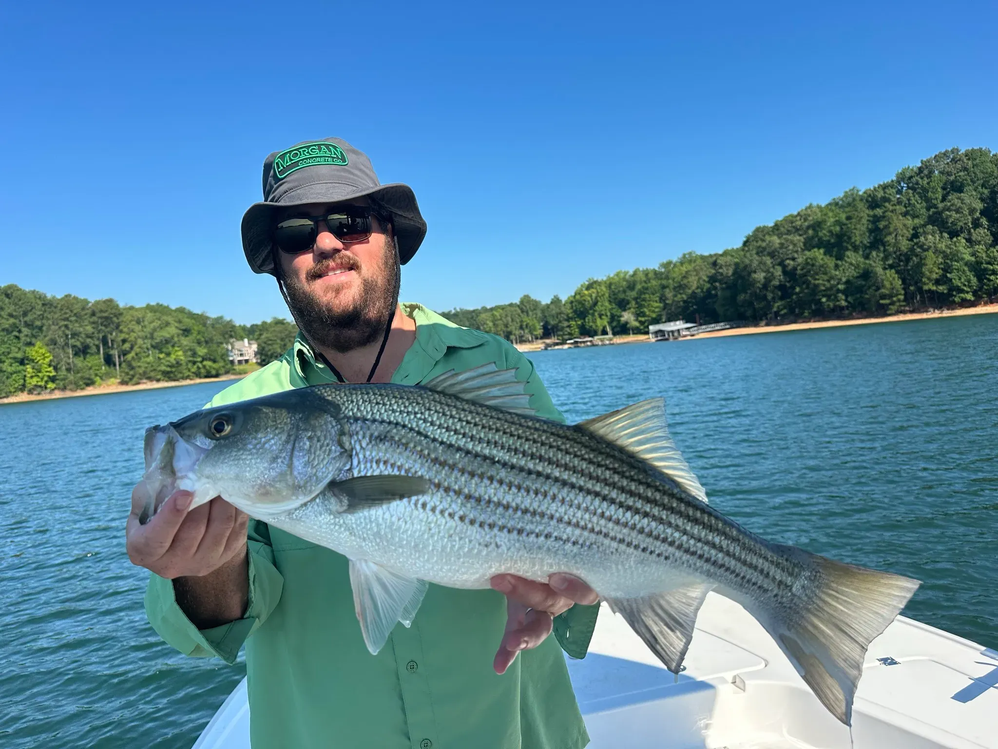 Lake Lanier fishing — July 2026