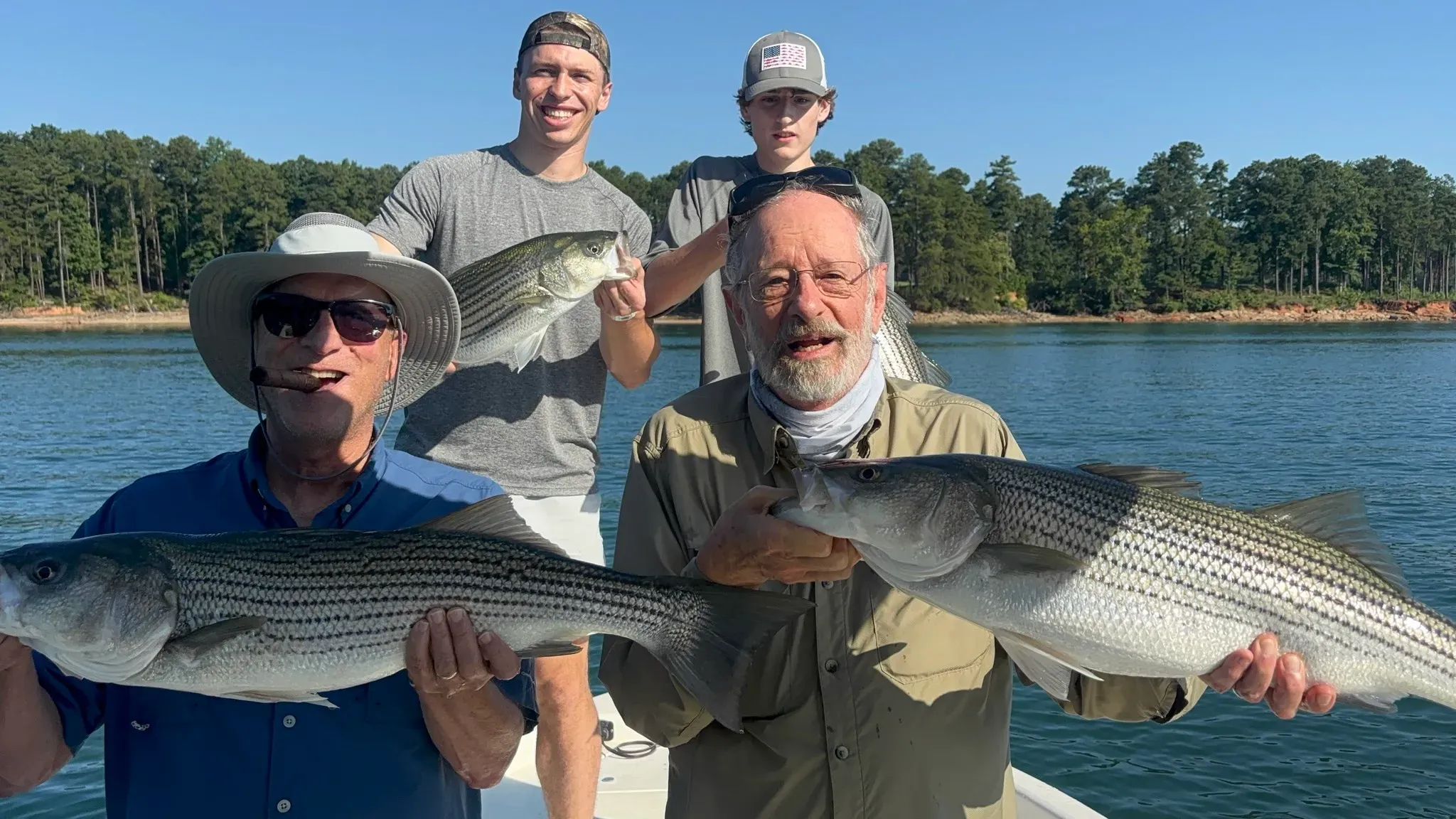 Lake Lanier fishing — July 2026