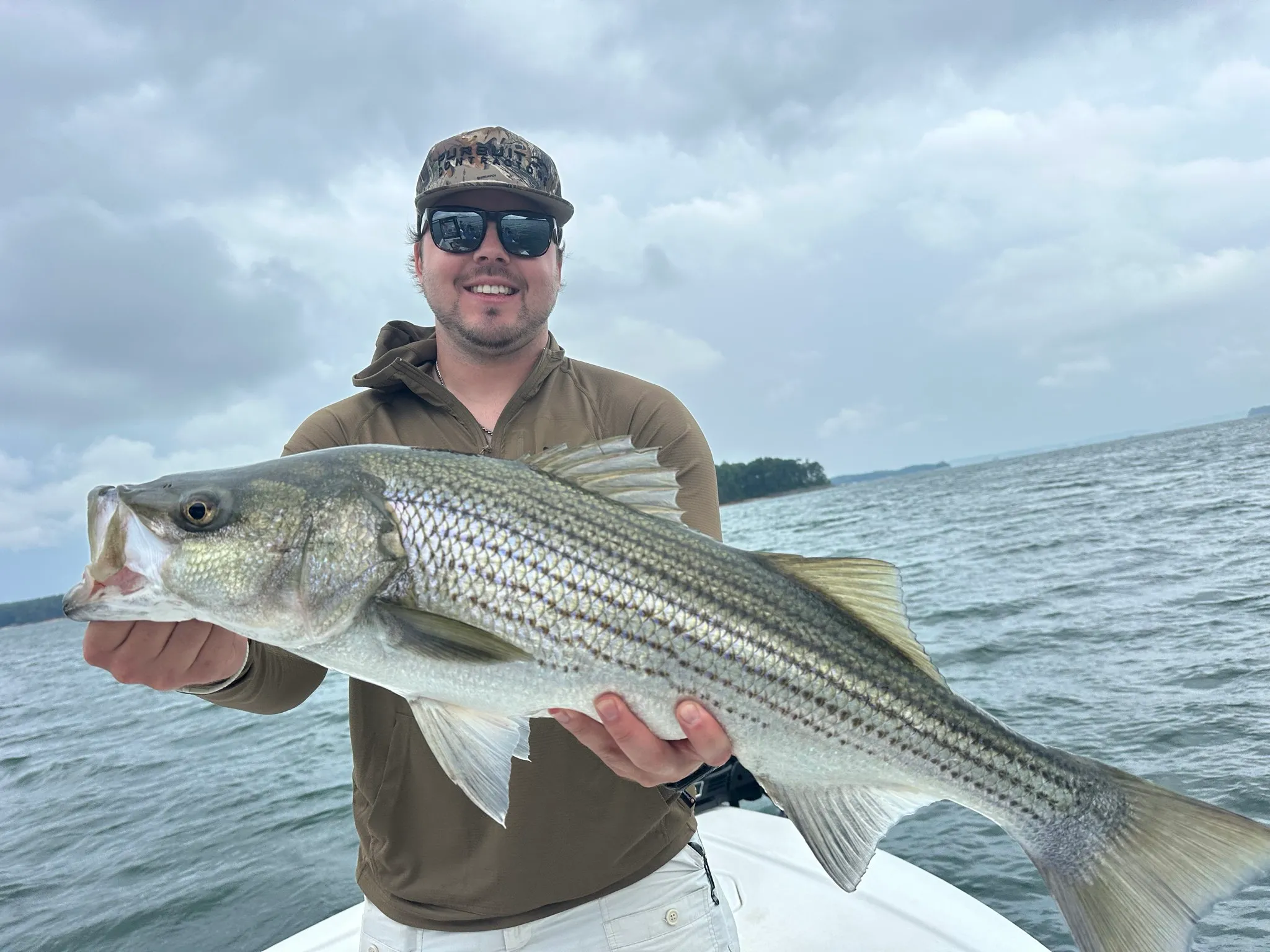 Lake Lanier fishing — August 2026
