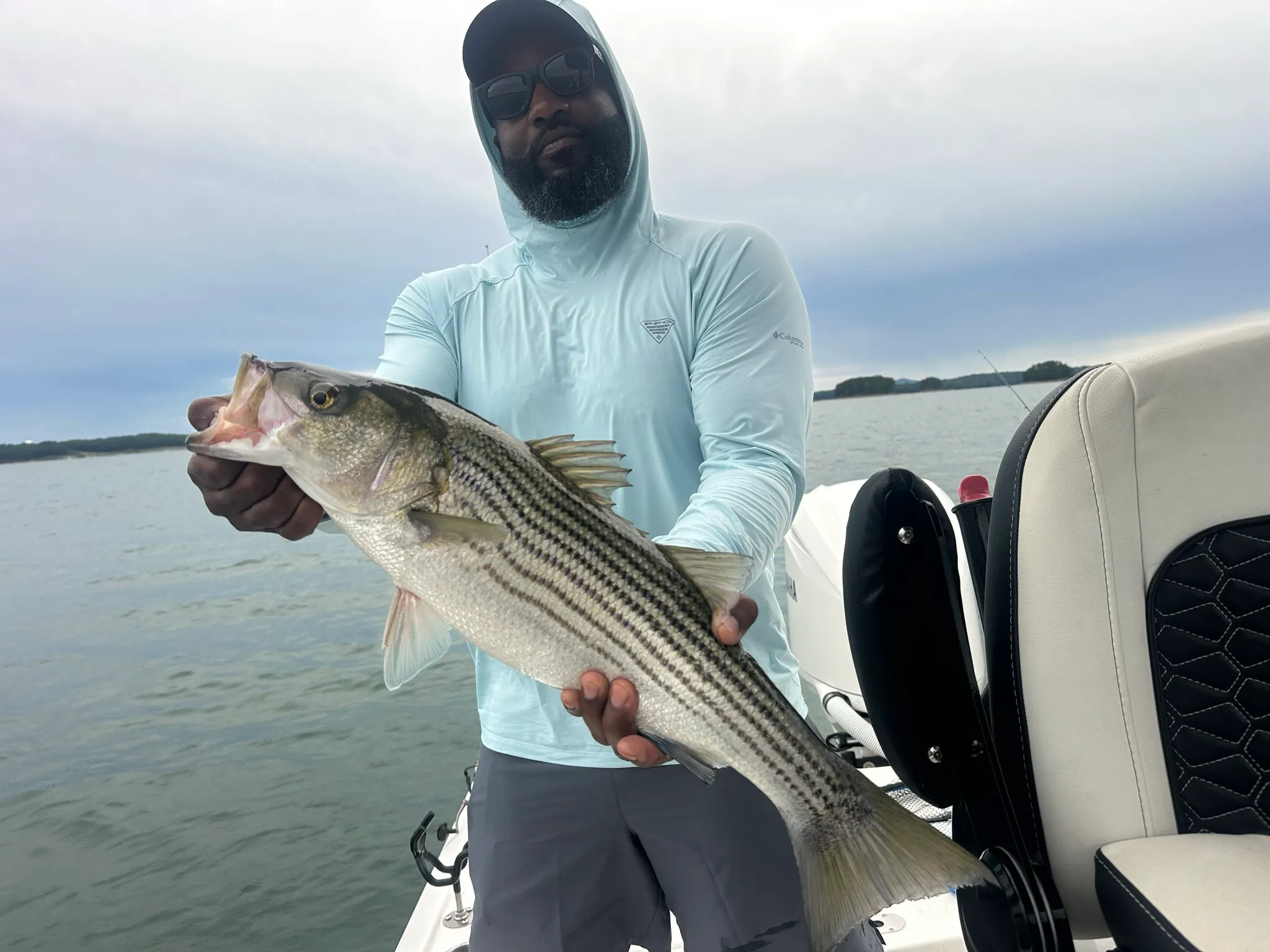 Lake Lanier fishing — August 2026