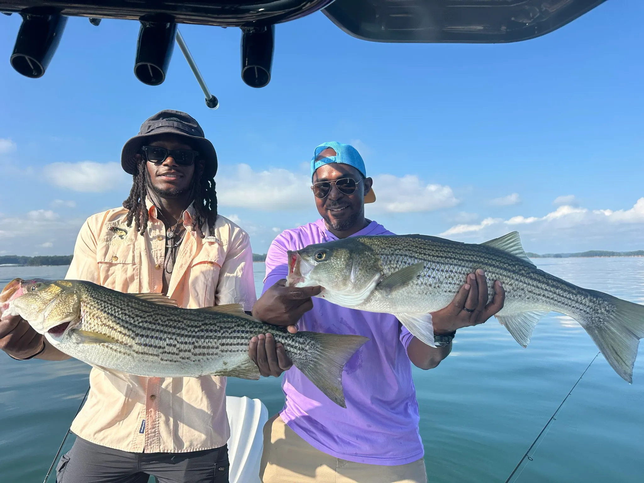 Lake Lanier fishing — August 2026